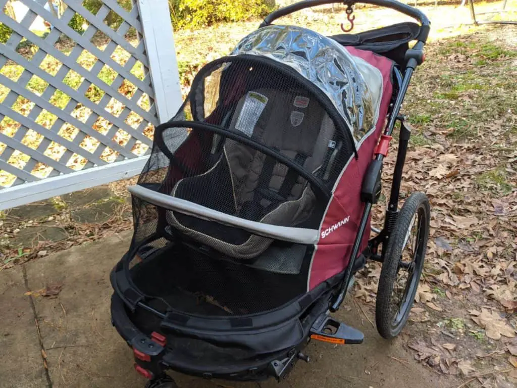 baby seat for bike trailer